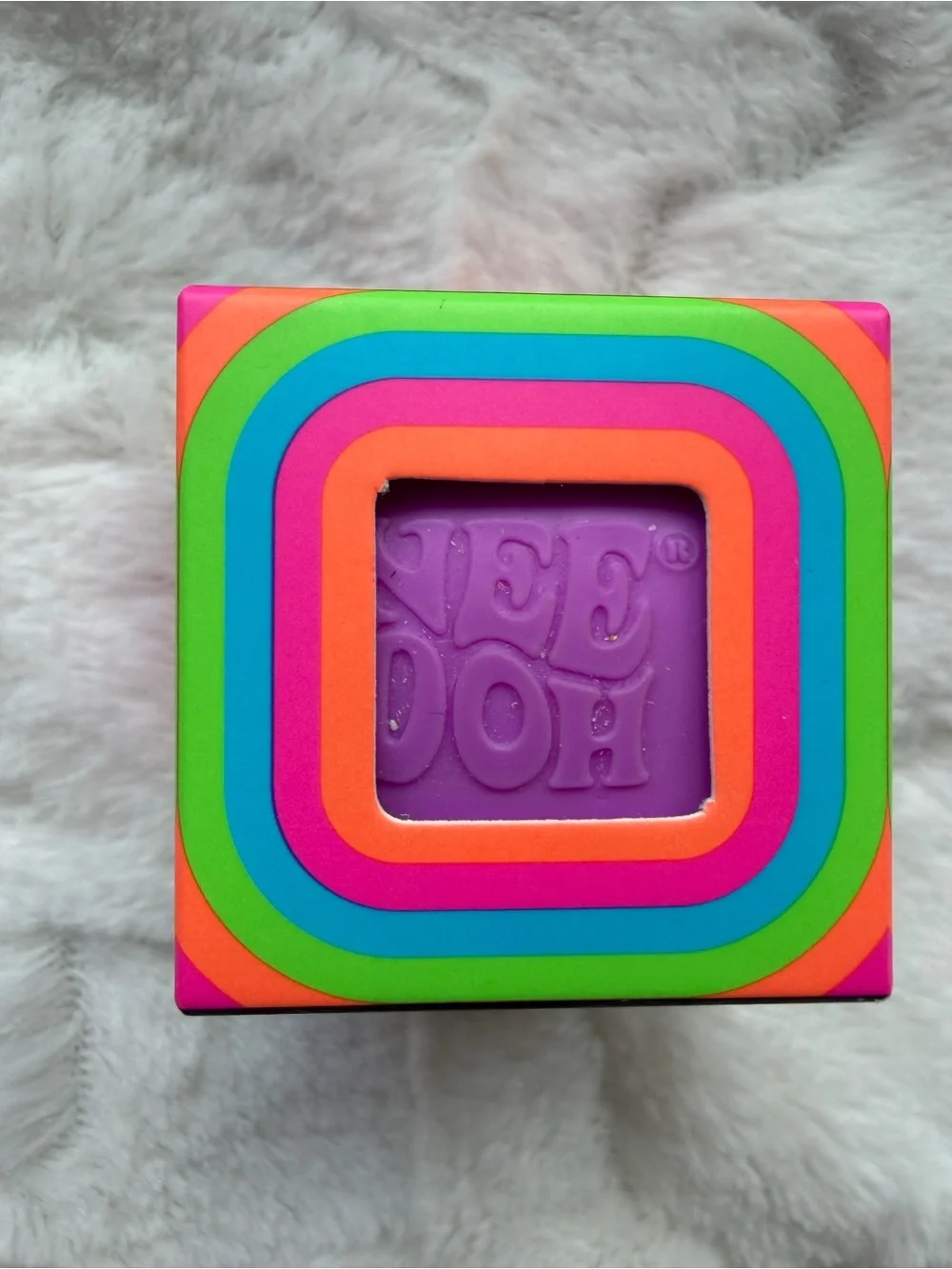 💜🧊 **NIB – PURPLE NEEDOH COOL CUBE MINI SQUISHY!** 🧊💜